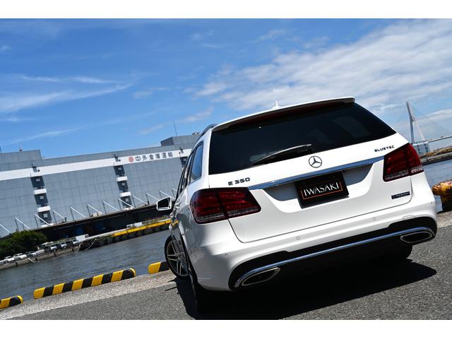Eクラスステーションワゴン E350ブルテックステーションワゴンアバンG 法人オナ禁煙屋根保管後期モデルOPパノラマルーフOPAMGスポーツパッケージ(AMGエアロ・アルミ)黒本革シートヒーター本革巻きステア純正HDDナビ地デジBカメラ電動テールゲートOP360カメラ経済的(54枚目)