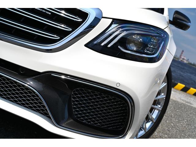 Sクラス S65 ロング 法人禁煙屋根保管正規ディーラー車W222後期AMG S65毎年ディーラー整備車両OPカラーダイヤモンドホワイトパールOPカーボンセラミックブレーキOPカーボンPKG(内装&外装)ショーファーPKG(5枚目)