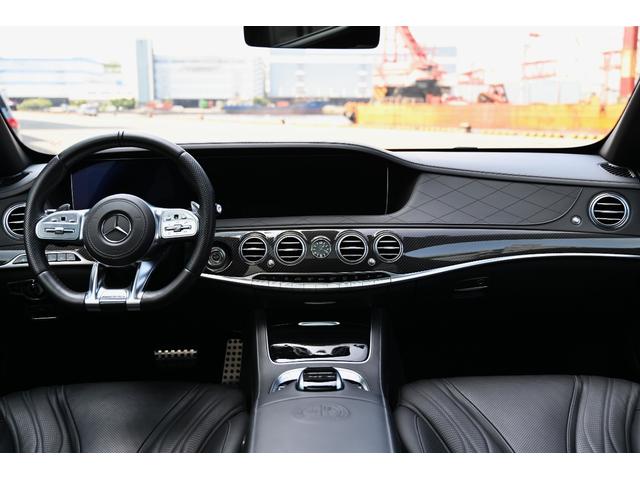 Sクラス S65 ロング 法人禁煙屋根保管正規ディーラー車W222後期AMG S65毎年ディーラー整備車両OPカラーダイヤモンドホワイトパールOPカーボンセラミックブレーキOPカーボンPKG(内装&外装)ショーファーPKG(6枚目)