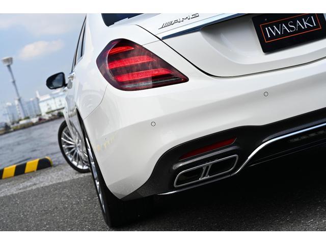 Sクラス S65 ロング 法人禁煙屋根保管正規ディーラー車W222後期AMG S65毎年ディーラー整備車両OPカラーダイヤモンドホワイトパールOPカーボンセラミックブレーキOPカーボンPKG(内装&外装)ショーファーPKG(15枚目)