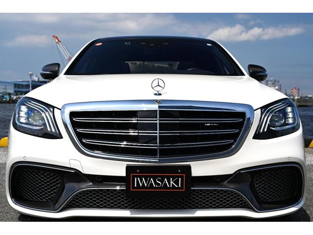 Sクラス S65 ロング 法人禁煙屋根保管正規ディーラー車W222後期AMG S65毎年ディーラー整備車両OPカラーダイヤモンドホワイトパールOPカーボンセラミックブレーキOPカーボンPKG(内装&外装)ショーファーPKG(19枚目)