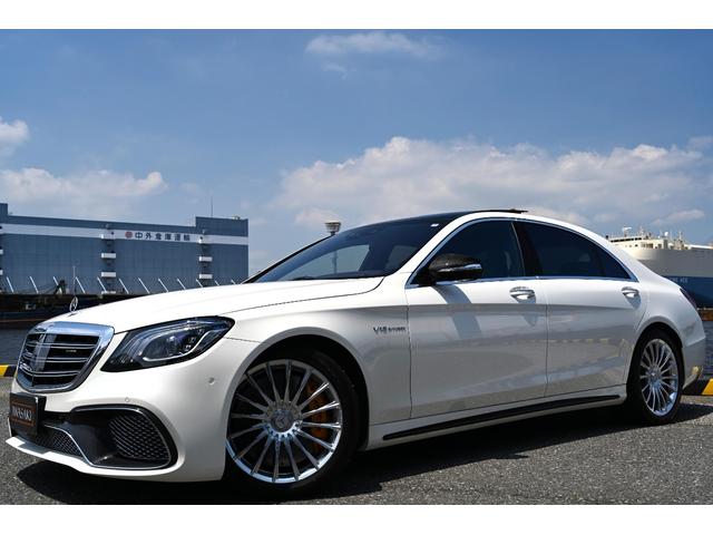 Sクラス S65 ロング 法人禁煙屋根保管正規ディーラー車W222後期AMG S65毎年ディーラー整備車両OPカラーダイヤモンドホワイトパールOPカーボンセラミックブレーキOPカーボンPKG(内装&外装)ショーファーPKG(21枚目)