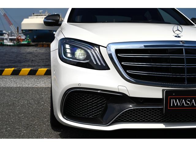 Sクラス S65 ロング 法人禁煙屋根保管正規ディーラー車W222後期AMG S65毎年ディーラー整備車両OPカラーダイヤモンドホワイトパールOPカーボンセラミックブレーキOPカーボンPKG(内装&外装)ショーファーPKG(32枚目)