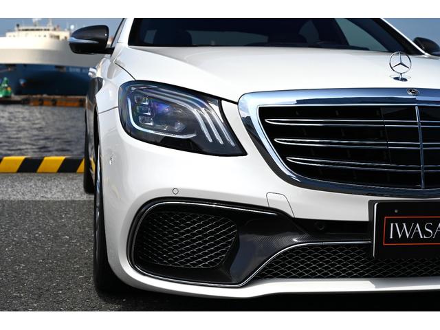 Sクラス S65 ロング 法人禁煙屋根保管正規ディーラー車W222後期AMG S65毎年ディーラー整備車両OPカラーダイヤモンドホワイトパールOPカーボンセラミックブレーキOPカーボンPKG(内装&外装)ショーファーPKG(34枚目)