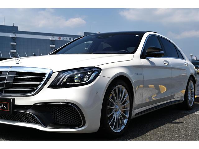 Sクラス S65 ロング 法人禁煙屋根保管正規ディーラー車W222後期AMG S65毎年ディーラー整備車両OPカラーダイヤモンドホワイトパールOPカーボンセラミックブレーキOPカーボンPKG(内装&外装)ショーファーPKG(37枚目)