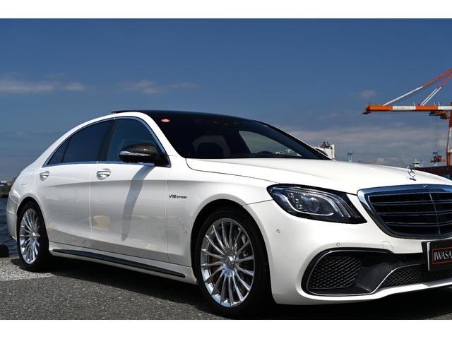 Sクラス S65 ロング 法人禁煙屋根保管正規ディーラー車W222後期AMG S65毎年ディーラー整備車両OPカラーダイヤモンドホワイトパールOPカーボンセラミックブレーキOPカーボンPKG(内装&外装)ショーファーPKG(38枚目)