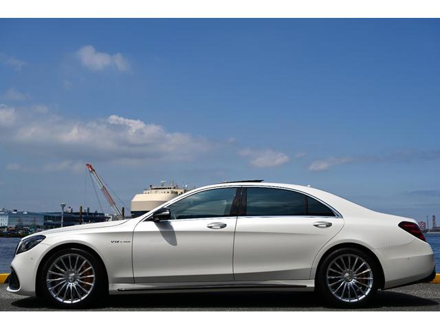 Sクラス S65 ロング 法人禁煙屋根保管正規ディーラー車W222後期AMG S65毎年ディーラー整備車両OPカラーダイヤモンドホワイトパールOPカーボンセラミックブレーキOPカーボンPKG(内装&外装)ショーファーPKG(41枚目)