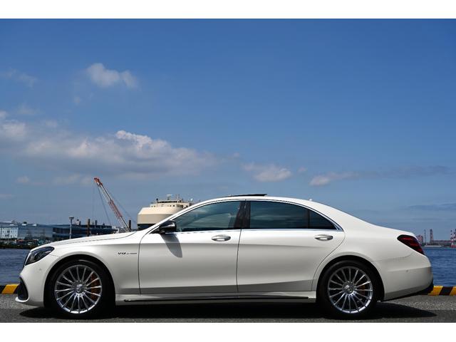 Sクラス S65 ロング 法人禁煙屋根保管正規ディーラー車W222後期AMG S65毎年ディーラー整備車両OPカラーダイヤモンドホワイトパールOPカーボンセラミックブレーキOPカーボンPKG(内装&外装)ショーファーPKG(42枚目)