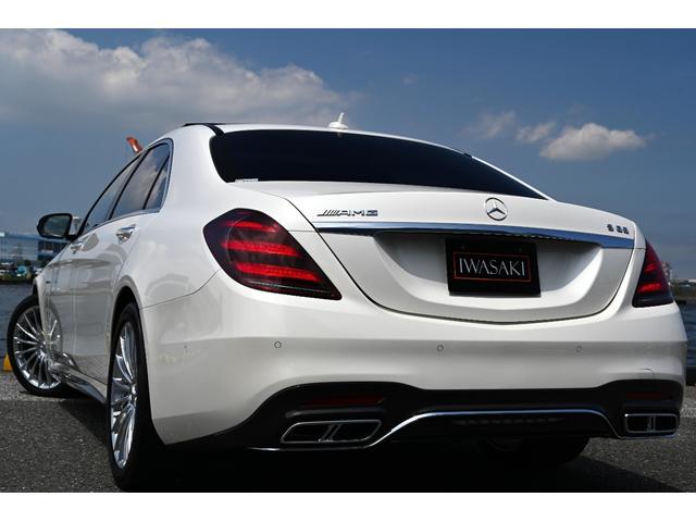 Sクラス S65 ロング 法人禁煙屋根保管正規ディーラー車W222後期AMG S65毎年ディーラー整備車両OPカラーダイヤモンドホワイトパールOPカーボンセラミックブレーキOPカーボンPKG(内装&外装)ショーファーPKG(46枚目)