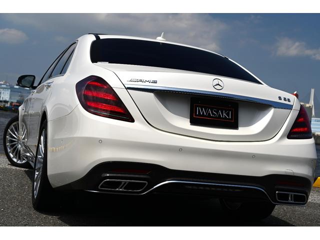 Sクラス S65 ロング 法人禁煙屋根保管正規ディーラー車W222後期AMG S65毎年ディーラー整備車両OPカラーダイヤモンドホワイトパールOPカーボンセラミックブレーキOPカーボンPKG(内装&外装)ショーファーPKG(47枚目)