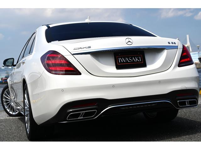 Sクラス S65 ロング 法人禁煙屋根保管正規ディーラー車W222後期AMG S65毎年ディーラー整備車両OPカラーダイヤモンドホワイトパールOPカーボンセラミックブレーキOPカーボンPKG(内装&外装)ショーファーPKG(48枚目)
