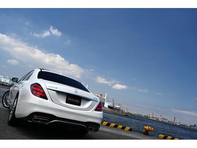 Sクラス S65 ロング 法人禁煙屋根保管正規ディーラー車W222後期AMG S65毎年ディーラー整備車両OPカラーダイヤモンドホワイトパールOPカーボンセラミックブレーキOPカーボンPKG(内装&外装)ショーファーPKG(52枚目)