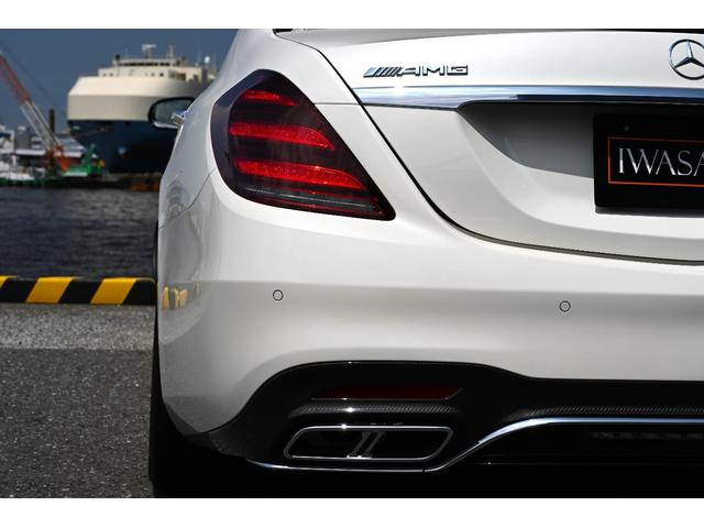 Sクラス S65 ロング 法人禁煙屋根保管正規ディーラー車W222後期AMG S65毎年ディーラー整備車両OPカラーダイヤモンドホワイトパールOPカーボンセラミックブレーキOPカーボンPKG(内装&外装)ショーファーPKG(55枚目)
