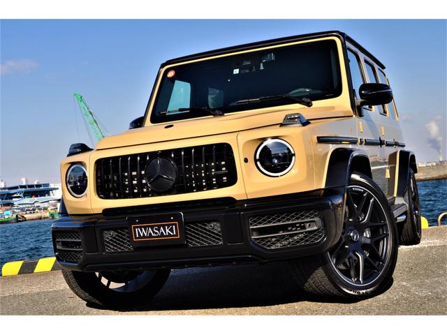 Gクラス G63 AMG世田谷特別オーダーモデル法人禁煙屋根保管左H特注オーダーカラーデザートサンドカーボンインテリア&ステアリングナイトパッケージエクスクルーシブPKG黒本革ベンチレーター22インチアルミディーラー(17枚目)