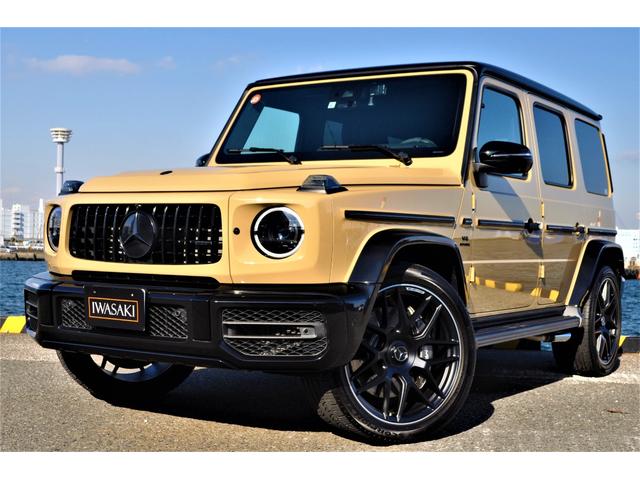 Gクラス G63 AMG世田谷特別オーダーモデル法人禁煙屋根保管左H特注オーダーカラーデザートサンドカーボンインテリア&ステアリングナイトパッケージエクスクルーシブPKG黒本革ベンチレーター22インチアルミディーラー(21枚目)