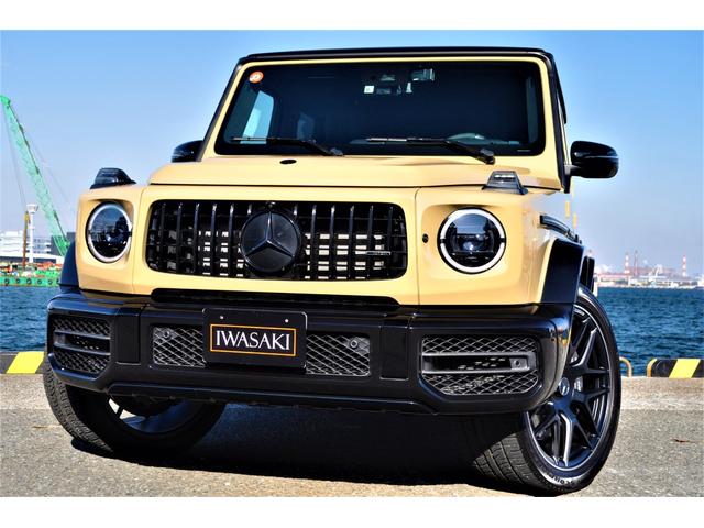 Gクラス G63 AMG世田谷特別オーダーモデル法人禁煙屋根保管左H特注オーダーカラーデザートサンドカーボンインテリア&ステアリングナイトパッケージエクスクルーシブPKG黒本革ベンチレーター22インチアルミディーラー(23枚目)