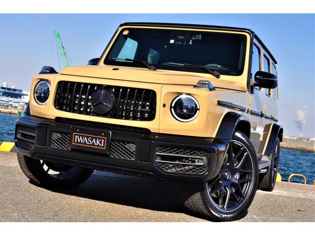 Gクラス G63 AMG世田谷特別オーダーモデル法人禁煙屋根保管左H特注オーダーカラーデザートサンドカーボンインテリア&ステアリングナイトパッケージエクスクルーシブPKG黒本革ベンチレーター22インチアルミディーラー(26枚目)