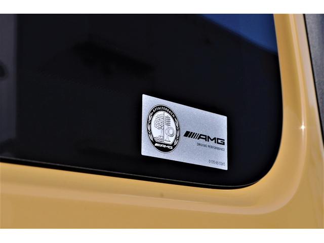 Gクラス G63 AMG世田谷特別オーダーモデル法人禁煙屋根保管左H特注オーダーカラーデザートサンドカーボンインテリア&ステアリングナイトパッケージエクスクルーシブPKG黒本革ベンチレーター22インチアルミディーラー(57枚目)