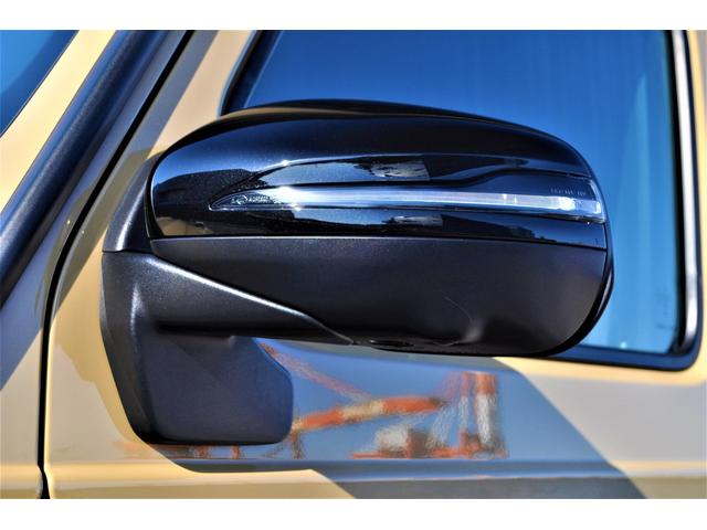 Gクラス G63 AMG世田谷特別オーダーモデル法人禁煙屋根保管左H特注オーダーカラーデザートサンドカーボンインテリア&ステアリングナイトパッケージエクスクルーシブPKG黒本革ベンチレーター22インチアルミディーラー(59枚目)