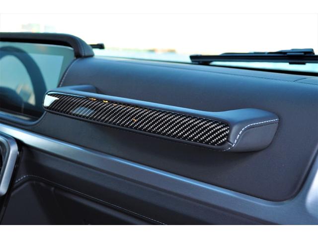 Gクラス G63 AMG世田谷特別オーダーモデル法人禁煙屋根保管左H特注オーダーカラーデザートサンドカーボンインテリア&ステアリングナイトパッケージエクスクルーシブPKG黒本革ベンチレーター22インチアルミディーラー(77枚目)