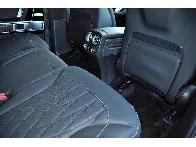 Gクラス G63 AMG世田谷特別オーダーモデル法人禁煙屋根保管左H特注オーダーカラーデザートサンドカーボンインテリア&ステアリングナイトパッケージエクスクルーシブPKG黒本革ベンチレーター22インチアルミディーラー(79枚目)