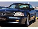 ＳＬ５００　６．０　Ｒ１２９　ＡＭＧ　ＳＬ６０エクスクルーシブ本国特注スペシャルオーダーモデルサファイヤブラック（００９）マッシュルームコンビフルレザーパノラマルーフＨＤＤナビ（34枚目）