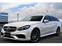 Ｅ６３　ＡＭＧ　４マチック　ステーションワゴン　後期Ｗ２１２後期正規ディーラー車左ハンドル法人禁煙屋根保管走行４．７万ＫｍＯＰカラーダイヤモンドホワイトパール黒本革ハーマンガードンＯＰチタングレー１９インチ（23枚目）