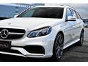 Ｅ６３　ＡＭＧ　４マチック　ステーションワゴン　後期Ｗ２１２後期正規ディーラー車左ハンドル法人禁煙屋根保管走行４．７万ＫｍＯＰカラーダイヤモンドホワイトパール黒本革ハーマンガードンＯＰチタングレー１９インチ（41枚目）