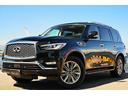 ベースグレード　新車並行法人禁煙屋根保管走行２．１万ＫｍＵＳインフィニティＱＸ８０左ハンドルブラック＆ブラックフルレザーダイヤモンドステッチ入りＢＯＳＥサウンドシステム８人乗り(23枚目)