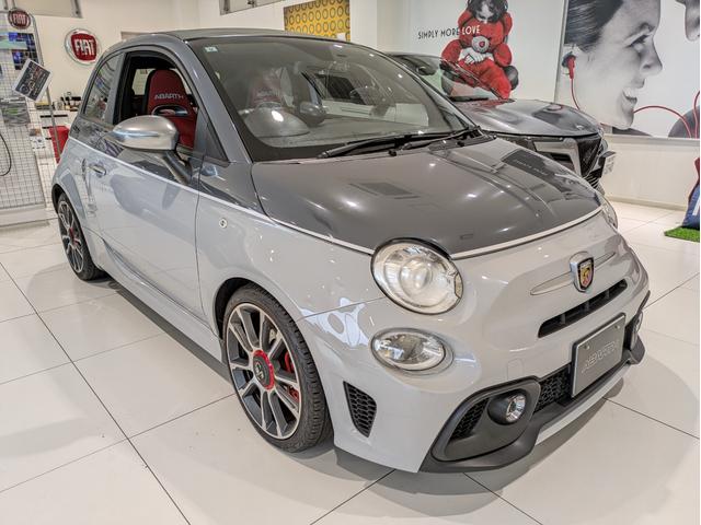 アバルト595C ツーリズモ MYS メイクユアスコーピオン 専用色 赤レザー カロッツェリアインダッシュナビ フルセグ バックカメラ Bluetooth パドルシフト キセノンヘッドライト 純正17インチアルミ ドラレコ ETC(2枚目)