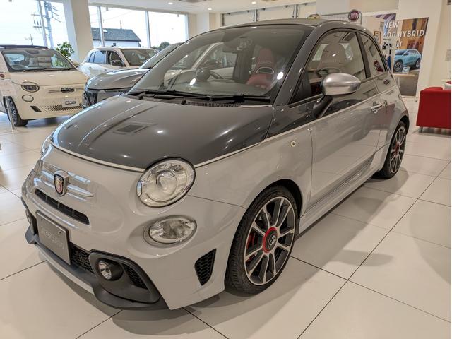 アバルト595C ツーリズモ MYS メイクユアスコーピオン 専用色 赤レザー カロッツェリアインダッシュナビ フルセグ バックカメラ Bluetooth パドルシフト キセノンヘッドライト 純正17インチアルミ ドラレコ ETC(4枚目)