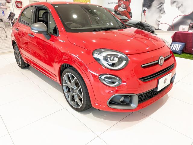 500X スポーツ 電動黒革シート&ヒーター ACC 衝突軽減ブレーキ レーンキープアシスト バックカメラ 前後パークセンサー Carplay Bluetooth キセノン 純正19インチアルミ ETC 禁煙車(3枚目)