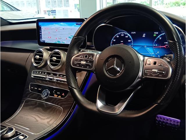 Ｃクラス Ｃ２２０ｄアバンギャルド　ＡＭＧライン　１オーナー　ディーラー記録Ｒ１．２．３．４．５あり　レザーエクスクルーシブＰＫＧ　ブラックレザーシート　パノラミックスライディングルーフ　ヘッドアップディスプレイ　アンビエントライト（24枚目）