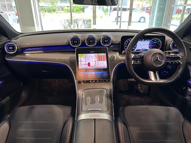 Cクラス C220dアバンギャルド AMGラインパッケージ レーダーセーフティP LEDハイパーパフォーマンスヘッドランプ 360度カメラ パワーシート シートヒーター パワートランク フットトランクオープナー 純正18インチAW 1オーナー D記5.6.7(7枚目)