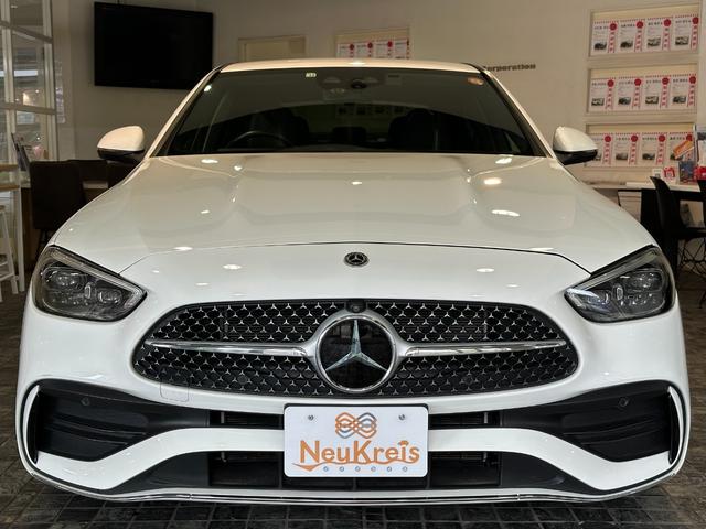 Cクラス C220dアバンギャルド AMGラインパッケージ レーダーセーフティP LEDハイパーパフォーマンスヘッドランプ 360度カメラ パワーシート シートヒーター パワートランク フットトランクオープナー 純正18インチAW 1オーナー D記5.6.7(13枚目)