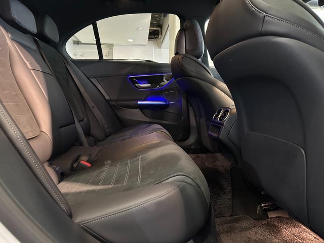 Cクラス C220dアバンギャルド AMGラインパッケージ レーダーセーフティP LEDハイパーパフォーマンスヘッドランプ 360度カメラ パワーシート シートヒーター パワートランク フットトランクオープナー 純正18インチAW 1オーナー D記5.6.7(27枚目)