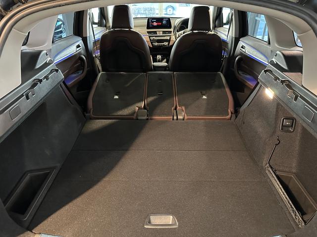 X1 xDrive 18d xライン ハイラインPKG モカレザー 木目調インパネ シートヒーター ACC パワーバックドア(フットオープナー) 1オーナー バックカメラ 前後ドラレコ ディーラー整備記録簿付 R4/5/6/7 スペアキー(36枚目)