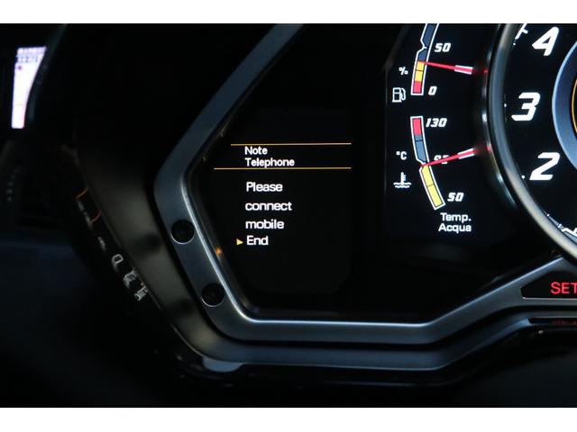 アヴェンタドール LP700-4ロードスター ディーラー車 左ハンドル フロントリフター 純正20インチ鍛造アルミホイール カーボンブレーキ ブラックキャリパー カーボンフロントスポイラー カーボンサイドエアダクト カーボンリアディフューザー(35枚目)