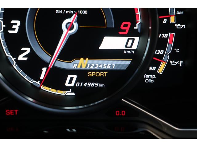 アヴェンタドール LP700-4ロードスター ディーラー車 左ハンドル フロントリフター 純正20インチ鍛造アルミホイール カーボンブレーキ ブラックキャリパー カーボンフロントスポイラー カーボンサイドエアダクト カーボンリアディフューザー(36枚目)