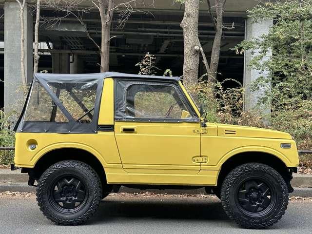 ジムニー  SJ30FKハーフメタル2スト新品MTタイヤ 走行37200キロ 幌 テリー伊藤(14枚目)