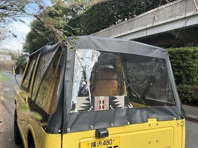 ジムニー  SJ30FKハーフメタル2スト新品MTタイヤ 走行37200キロ 幌 テリー伊藤(16枚目)