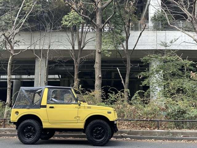 ジムニー  SJ30FKハーフメタル2スト新品MTタイヤ 走行37200キロ 幌 テリー伊藤(20枚目)