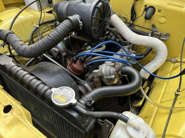 ジムニー  SJ30FKハーフメタル2スト新品MTタイヤ 走行37200キロ 幌 テリー伊藤(28枚目)