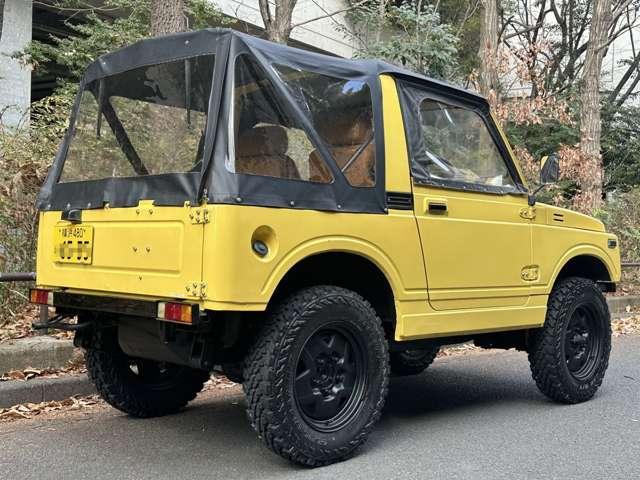ジムニー  SJ30FKハーフメタル2スト新品MTタイヤ 走行37200キロ 幌 テリー伊藤(32枚目)