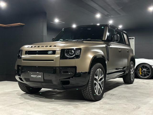 ディフェンダー １１０Ｘ－ダイナミックＳＥ　Ｄ３００　ゴンドワナストーン　純正サテンプロテクション　電子制御エアサスペンション　ブラックエクステリア　プライバシーガラス　クロスカービーム　パノラミックビューモニター　ブラインドスポットモニター（6枚目）