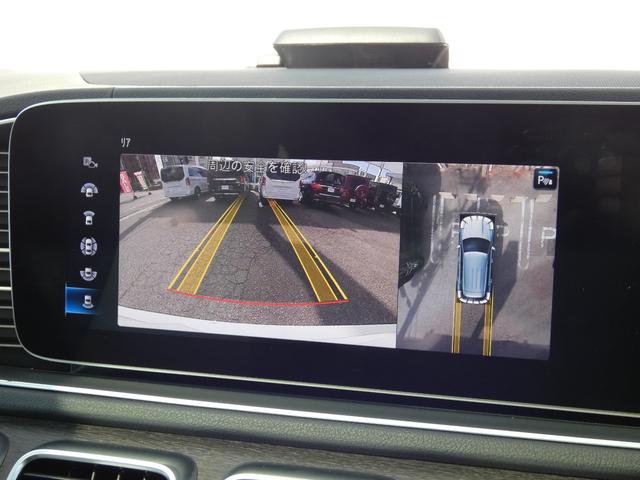 GLE GLE400d 4マチックスポーツ RSP パノラマSR ツートンナッパ革 ベンチレーション シートヒーター HUD 純正MBUXメモリーナビ 地デジ 360°カメラ Burmester 純正20AW 7人乗り 禁煙 正規D車(11枚目)