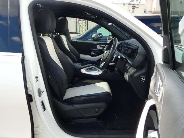 GLE GLE400d 4マチックスポーツ RSP パノラマSR ツートンナッパ革 ベンチレーション シートヒーター HUD 純正MBUXメモリーナビ 地デジ 360°カメラ Burmester 純正20AW 7人乗り 禁煙 正規D車(12枚目)
