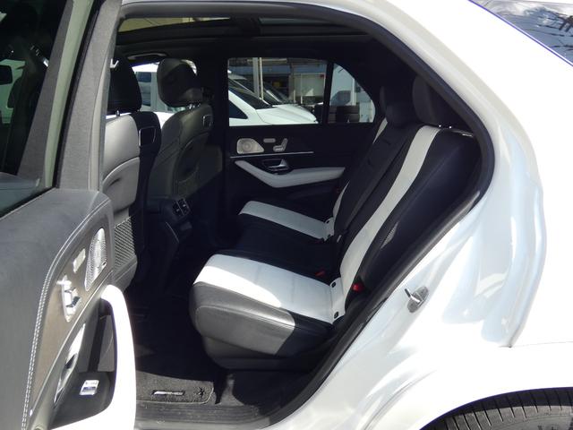 GLE GLE400d 4マチックスポーツ RSP パノラマSR ツートンナッパ革 ベンチレーション シートヒーター HUD 純正MBUXメモリーナビ 地デジ 360°カメラ Burmester 純正20AW 7人乗り 禁煙 正規D車(14枚目)