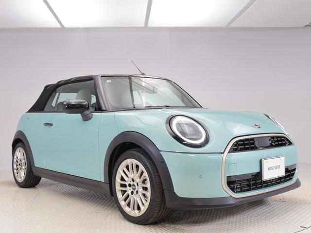 ＭＩＮＩ クーパーＣ　コンバーチブル　フェイバリット・トリム　認定中古車　２年保証　フェイバードトリム　ベージュ内装　１７インチＡＷ　アクティブクルーズコントロール　全周囲カメラ　前後センサー　アダプティブＬＥＤ　衝突軽減　車線逸脱　ステアリングヒーター（61枚目）