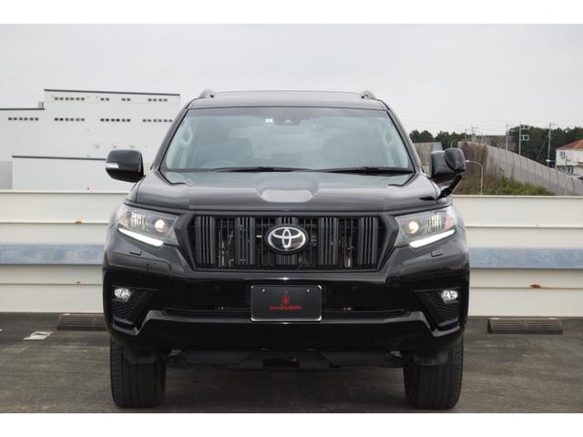 ランドクルーザープラド ＴＸ　Ｌパッケージ　マットブラックエディション　ムーンルーフ　アルパインナビ　アルパインフリップダウンモニター　ブラックレザー　シートヒーター＆エアーシート（4枚目）